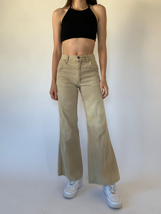 Vintage 1970s Corduroy Bellbottoms