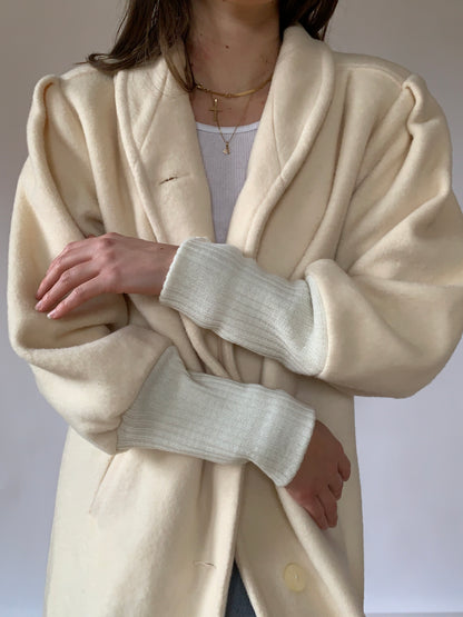 Vintage 1980s Wool Coat