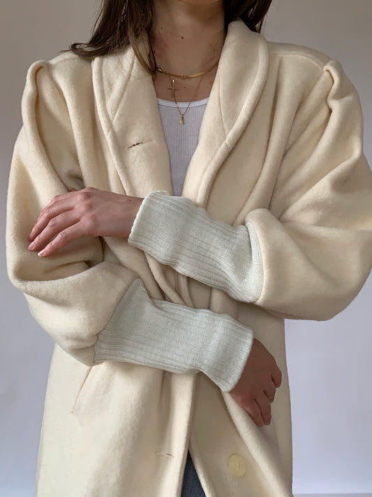 Vintage 1980s Wool Coat
