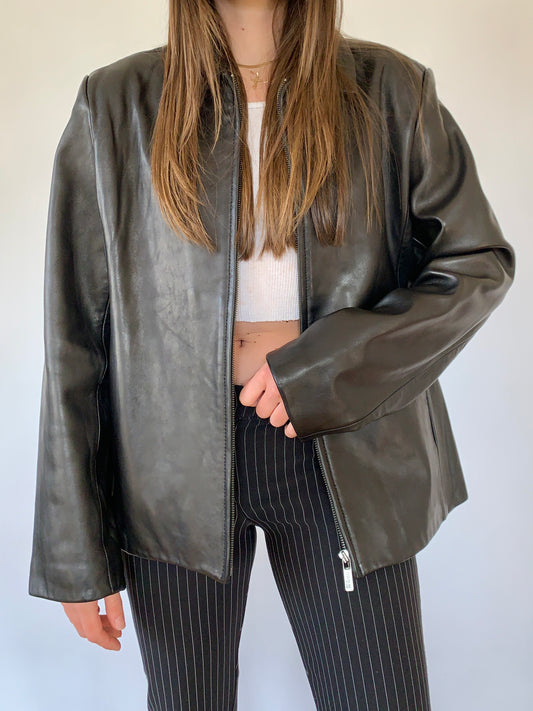 Vintage 1990s Leather Jacket
