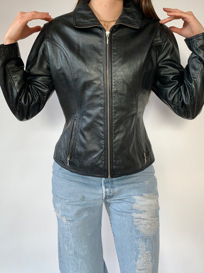 Vintage 1990s Leather Jacket