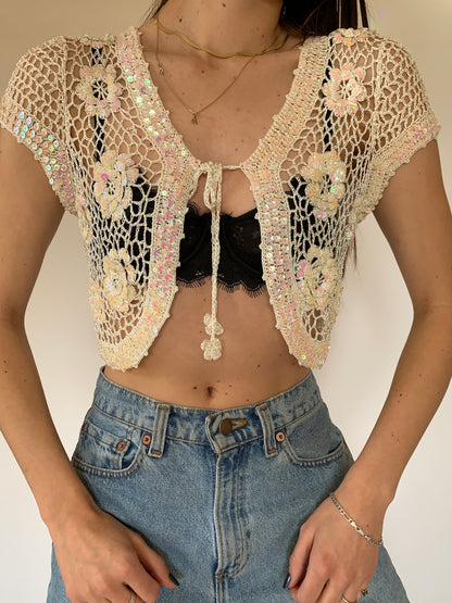Y2K Crochet Top
