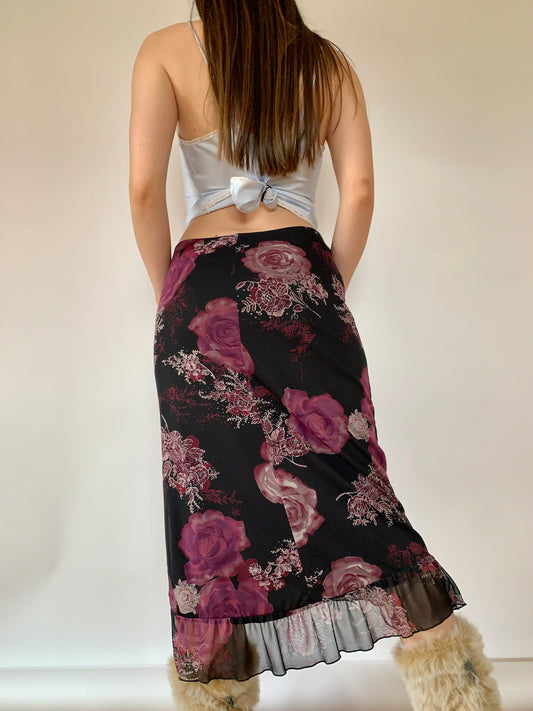 Vintage 1990s Rose Midi