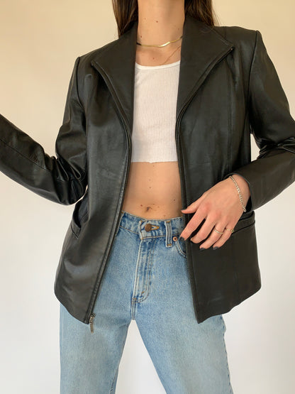 Vintage 1990s Leather Jacket
