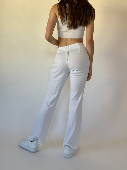 Vintage 1990s White Flares