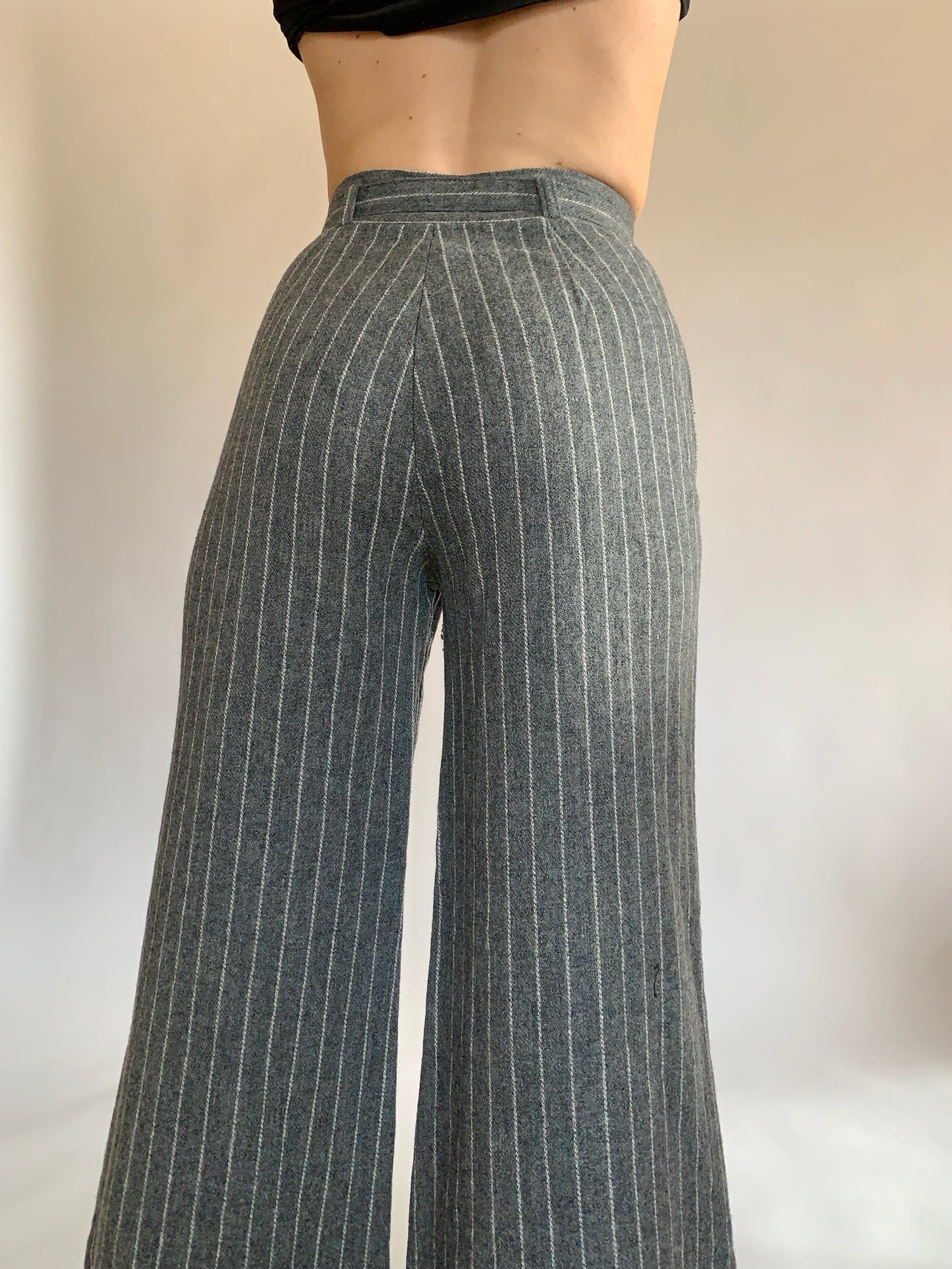 Vintage 1970s Wool Bellbottoms
