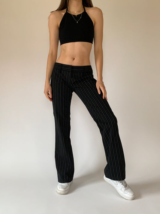 Y2K Pinstripe Trousers