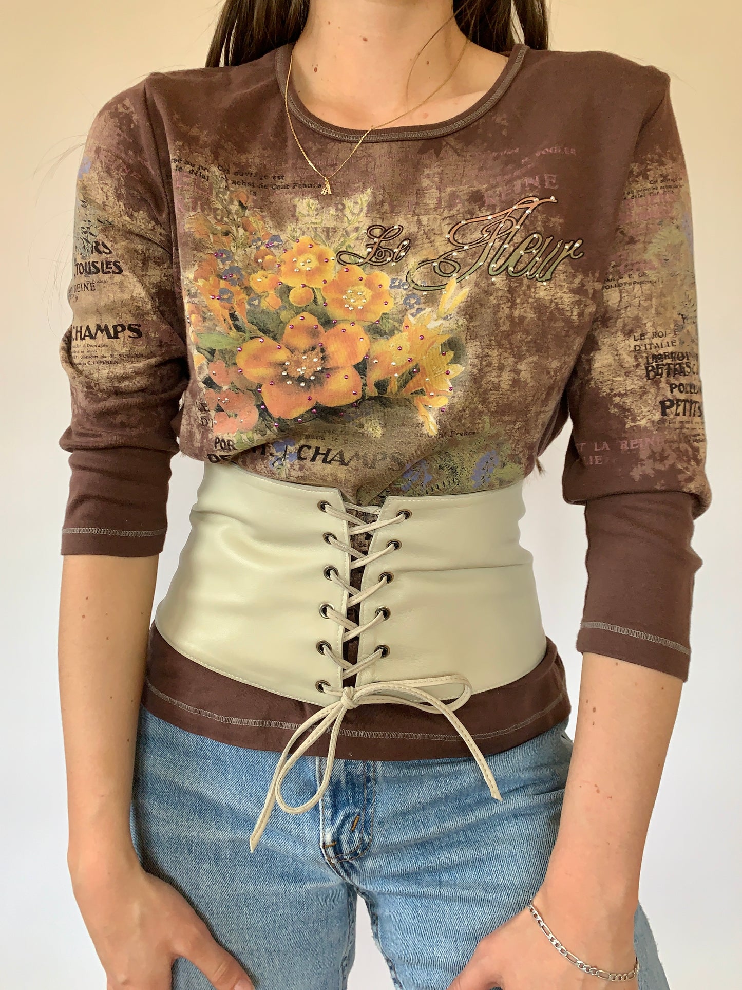 Leather Waist Corset