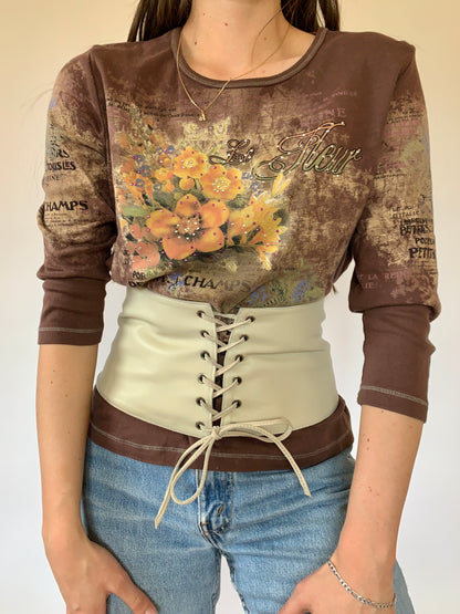 Leather Waist Corset