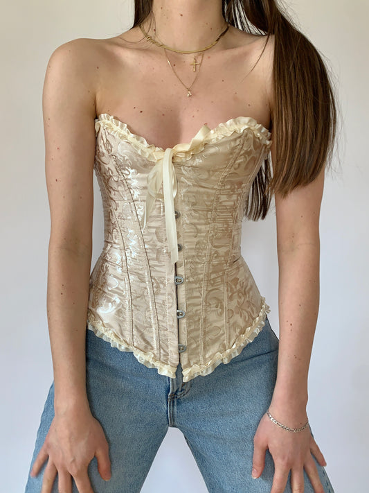 Cream Corset