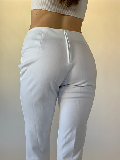Vintage 1990s White Flares