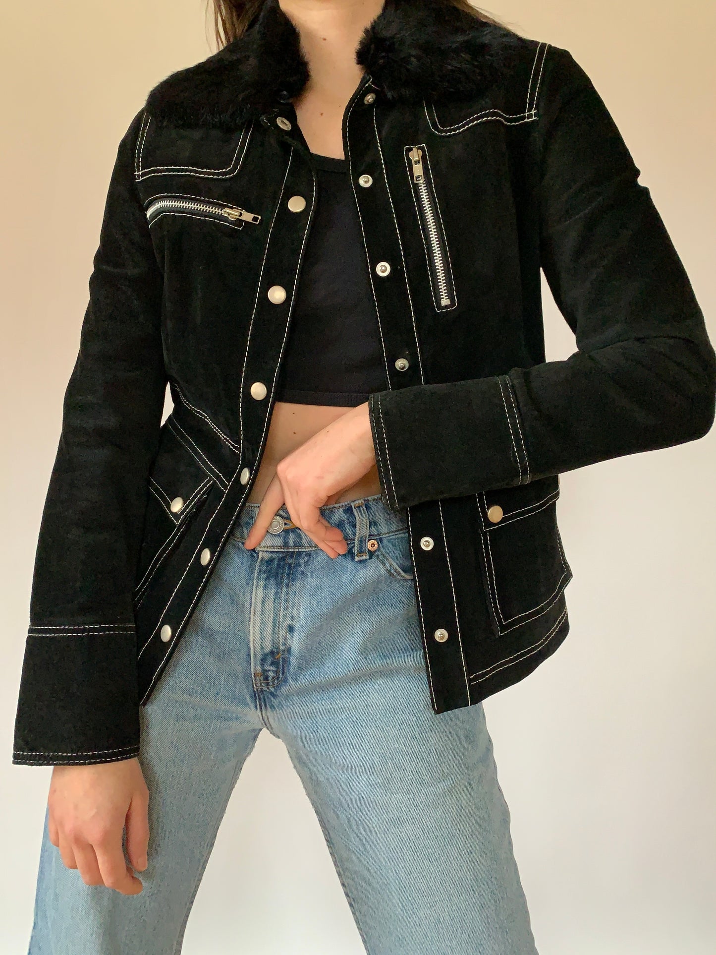 Y2K Leather Jacket
