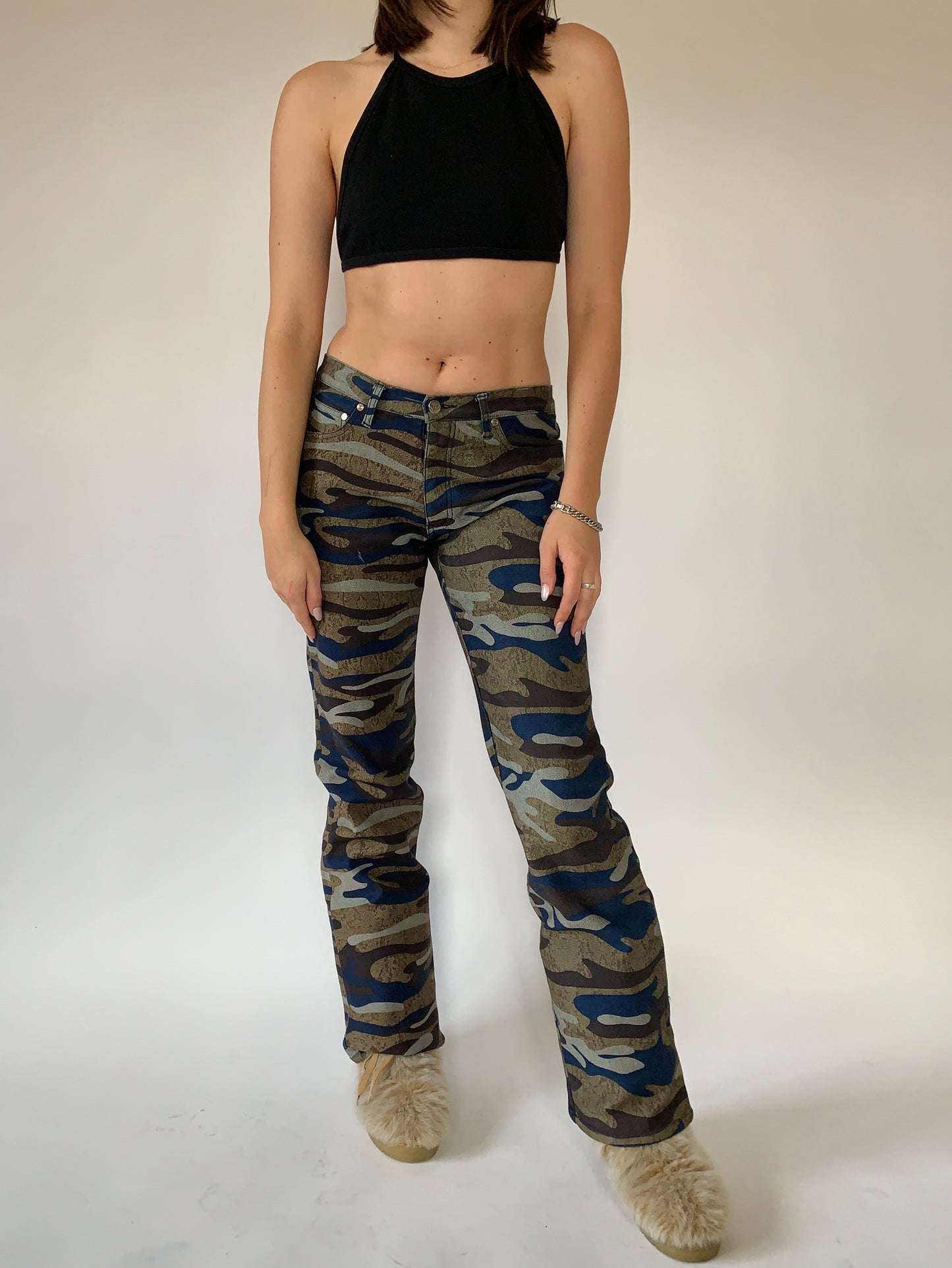 Y2K Camo Flares