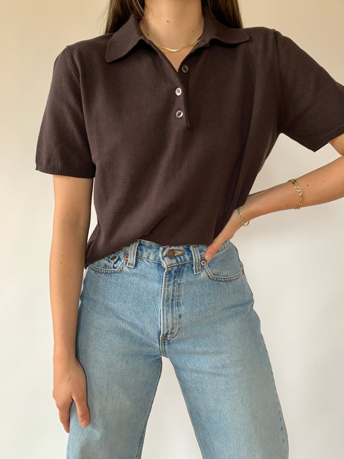 Vintage 1990s Cotton Polo