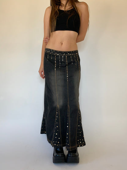 Y2K Denim Maxi