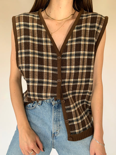 Vintage 1990s Sweater Vest