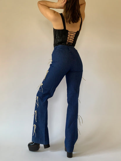 Vintage H Bar C Jeans (XS)