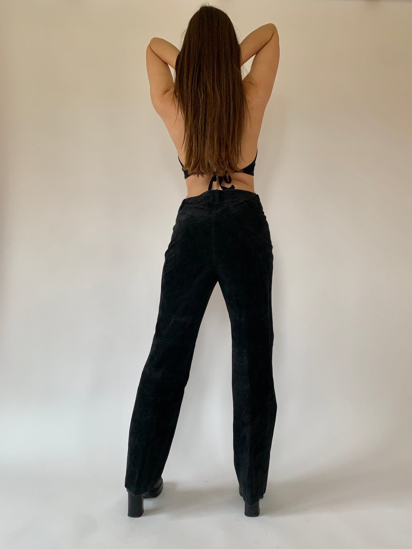 Vintage 1990s Suede Pants