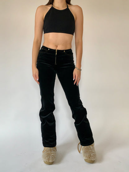 Vintage Velvet Flares (XS)