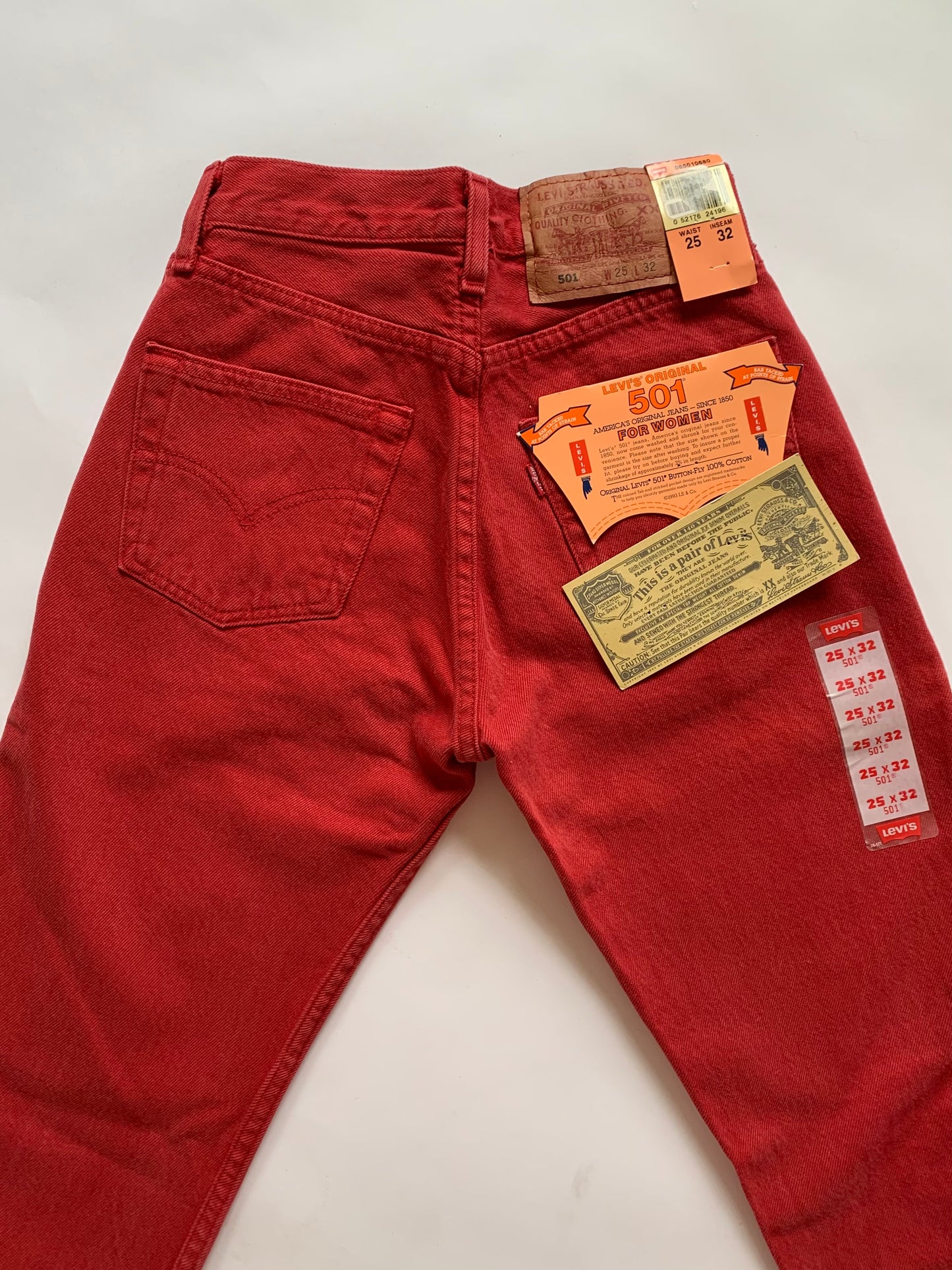 Vintage 1990s Deadstock Levi’s 501s