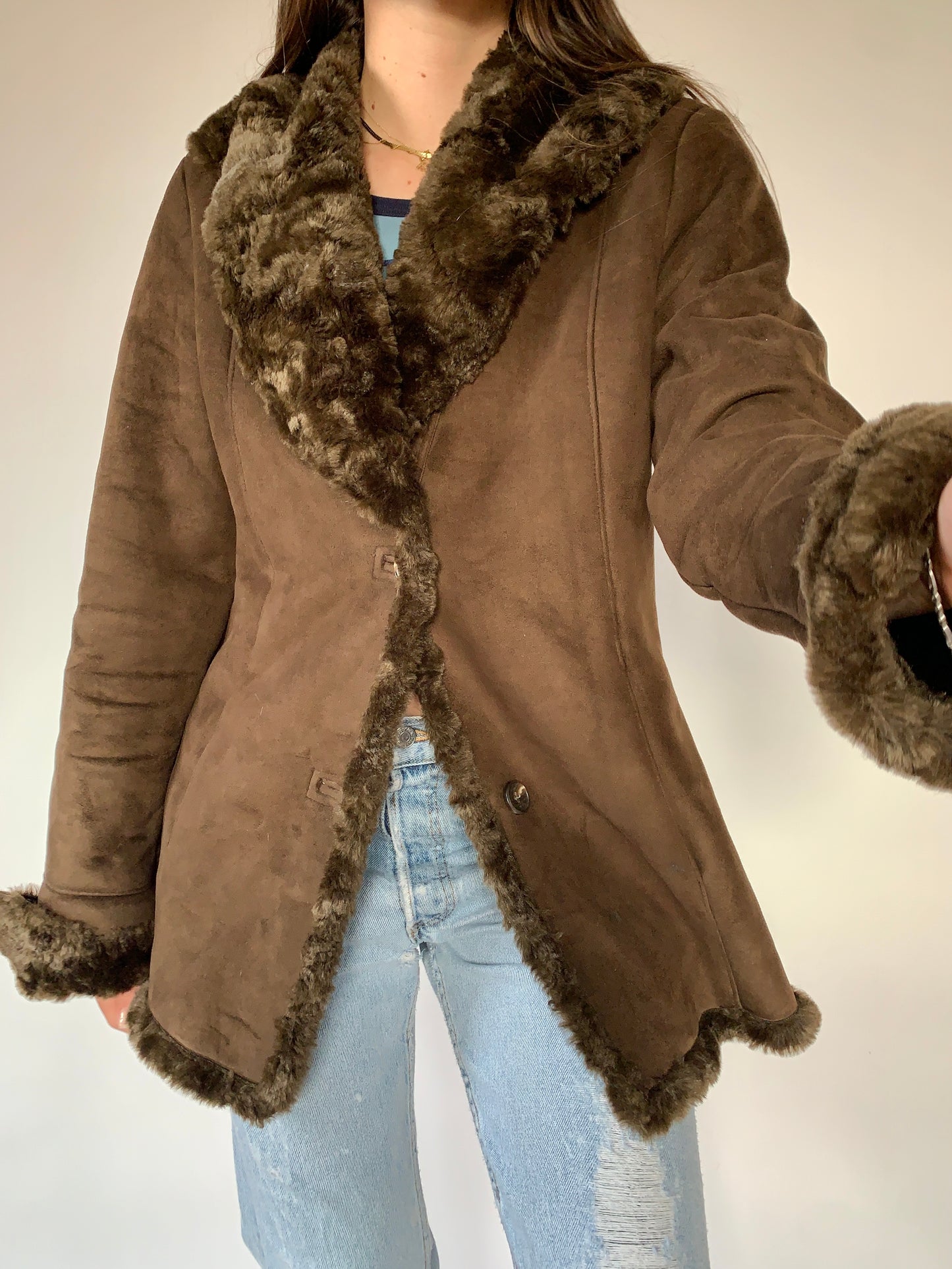 Calvin Klein Faux Fur