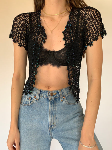 Y2K Crochet Top