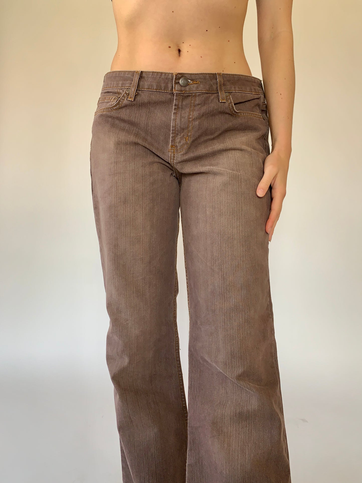 Vintage 1990s Brown Flares