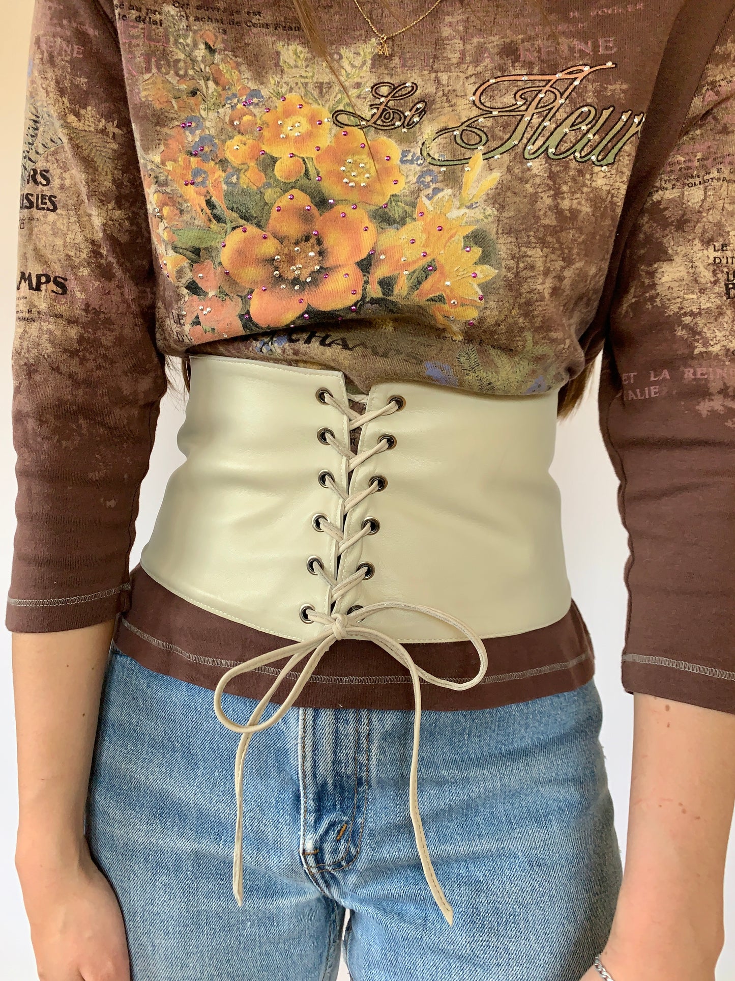 Leather Waist Corset