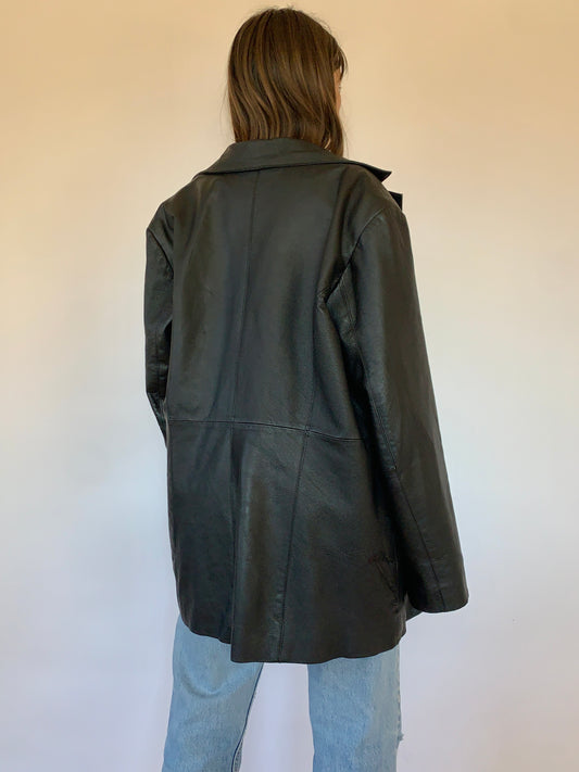 Vintage 1990s Leather Jacket