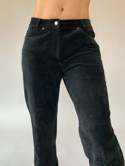 Vintage 1990s Suede Pants