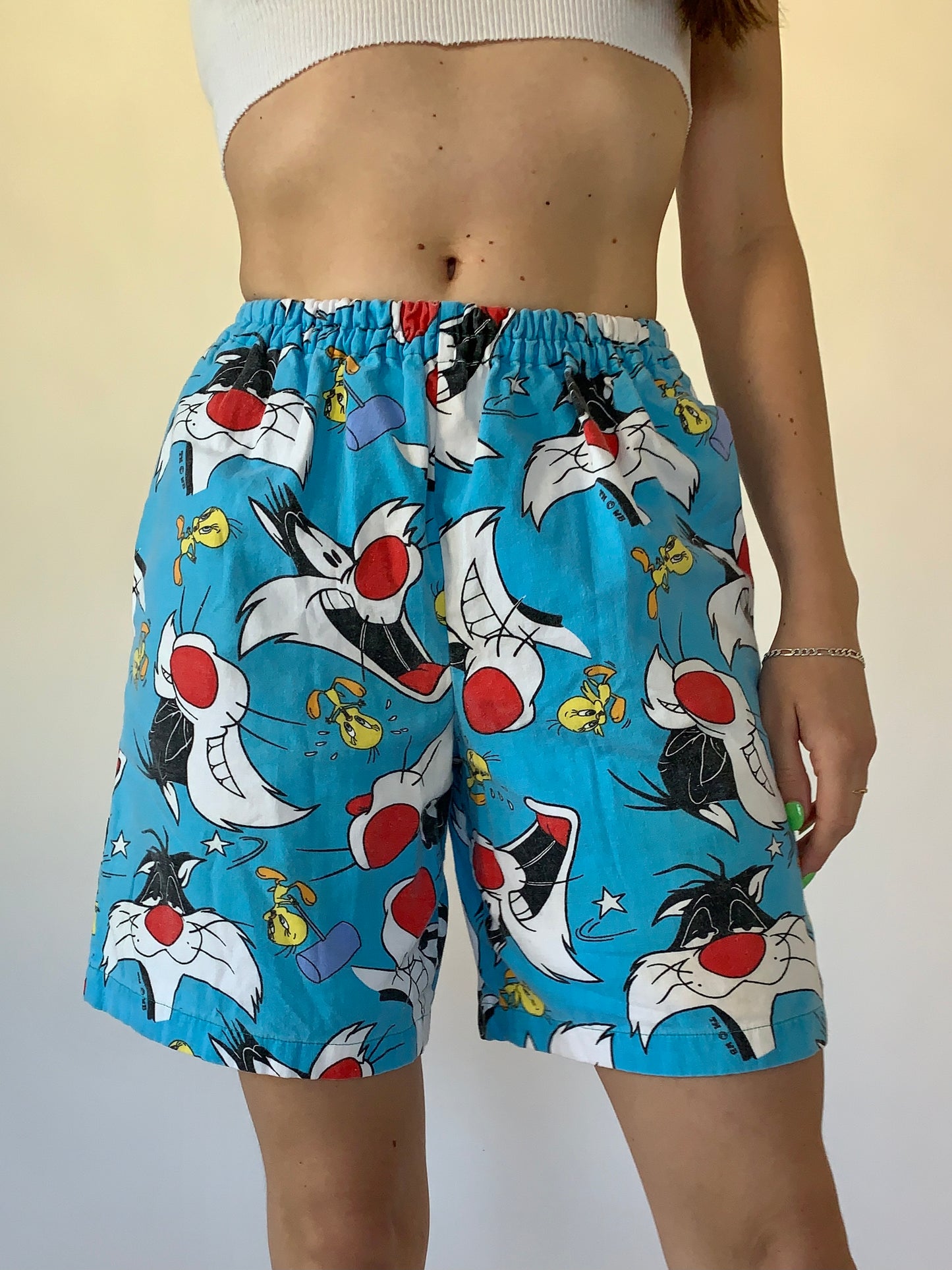 Vintage Sylvester & Tweety Shorts