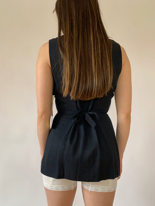 Vintage Deadstock Sleeveless Blazer