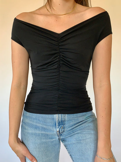 Vintage Ruched Top