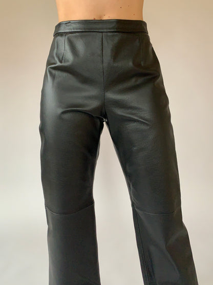 Vintage 1990s Leather Pants