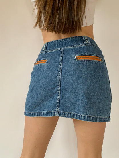 Vintage 1990s Denim Mini