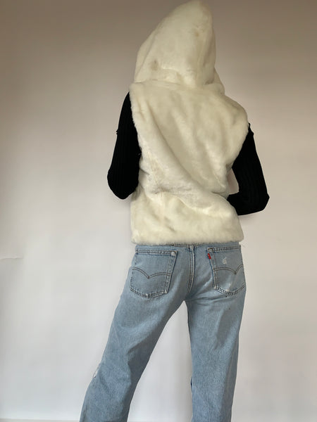 Y2K Faux Fur Vest