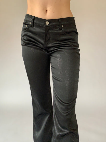 Vintage 1990s Glitter Flares