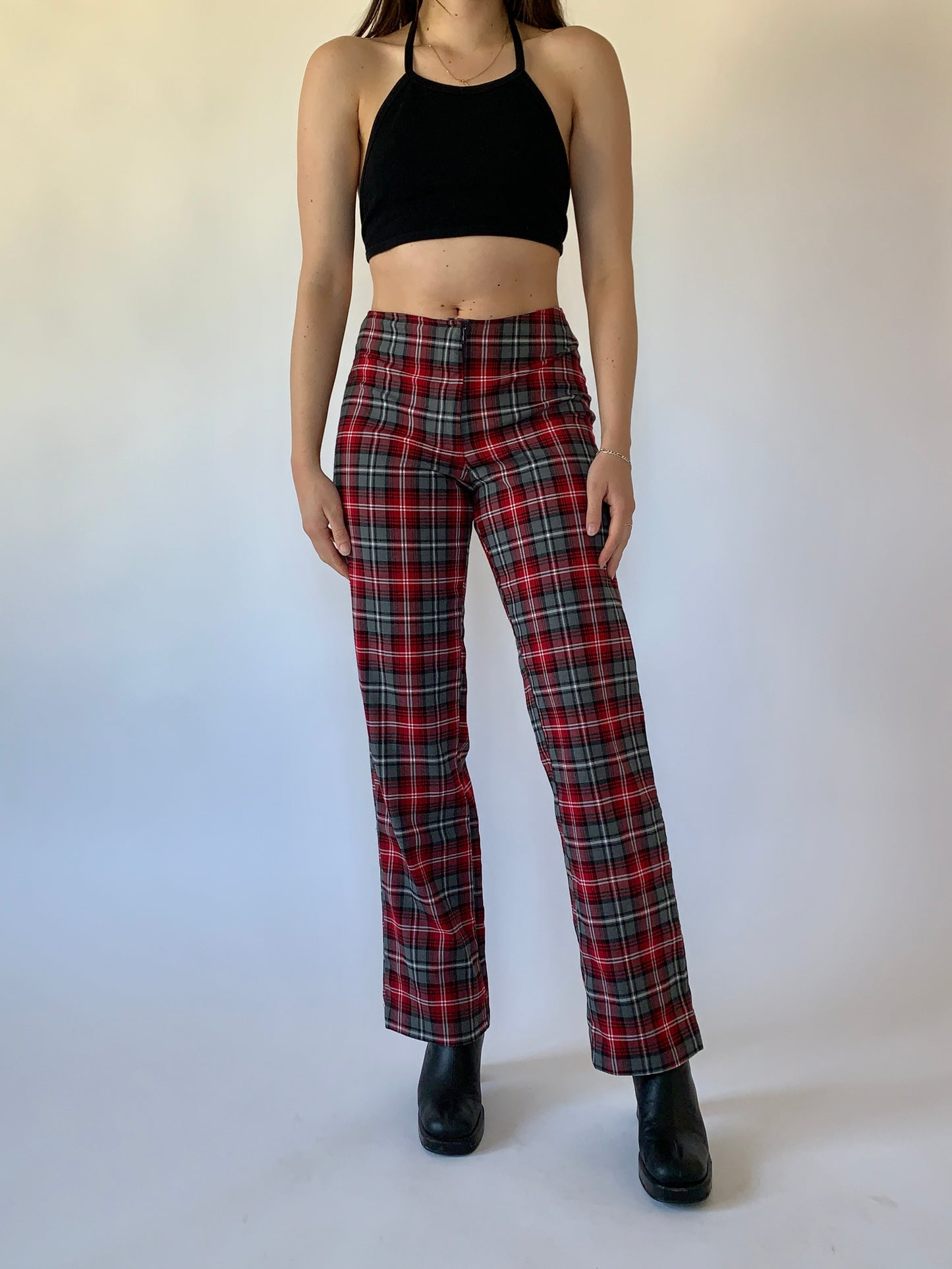 Vintage 1990s Plaid Pants
