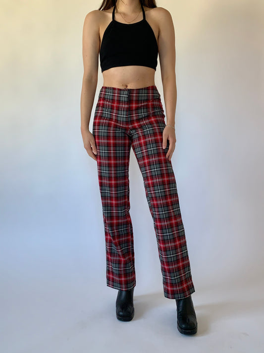 Vintage 1990s Plaid Pants