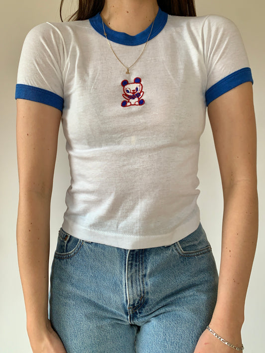 Vintage 1970s Ringer Tee