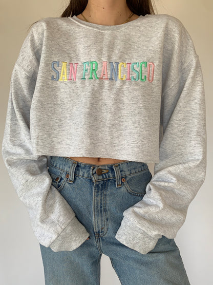 San Francisco Cropped Crewneck