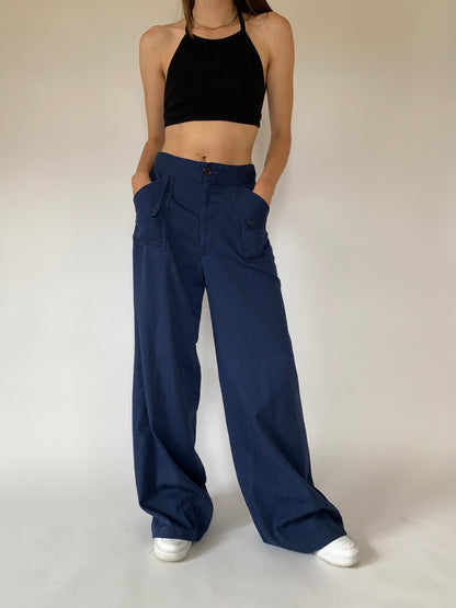 Vintage 1970s Navy Bellbottoms