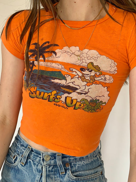 Vintage 1970s Baby Tee