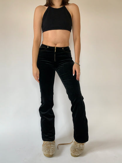 Vintage Velvet Flares (XS)