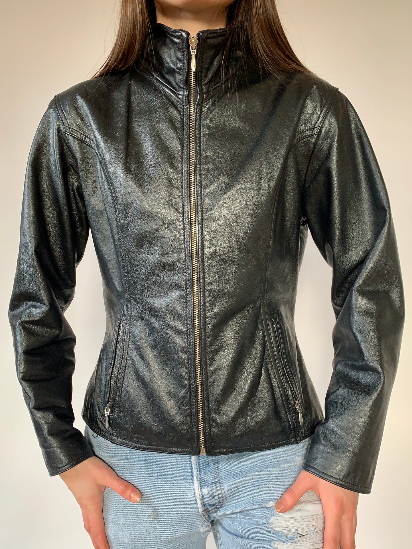 Vintage 1990s Leather Jacket
